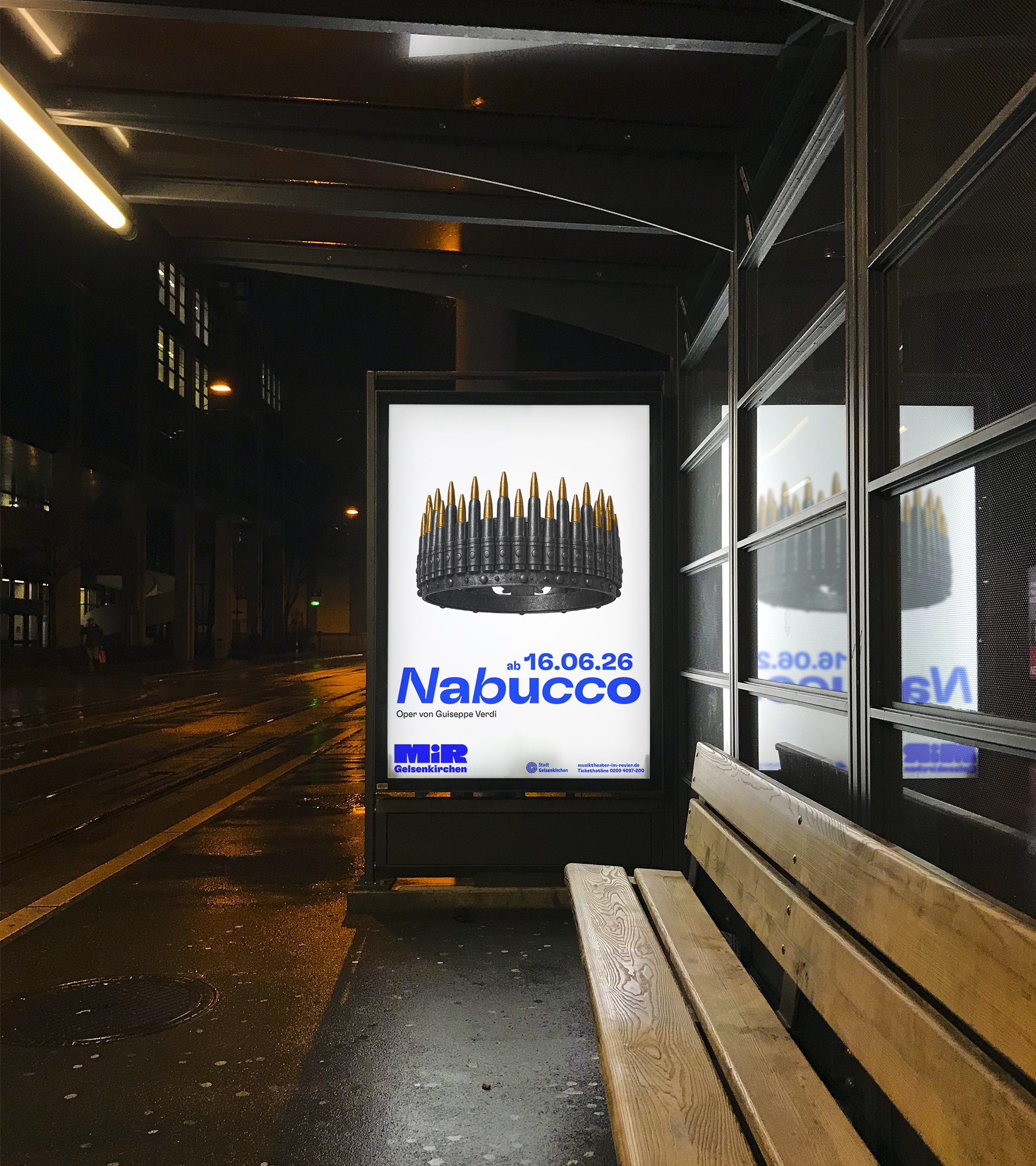 MiR Plakat Krone Bushaltestelle 3